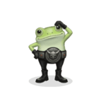 オレサマ・カエル（個別スタンプ：3）