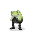 オレサマ・カエル（個別スタンプ：4）