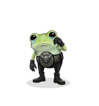 オレサマ・カエル（個別スタンプ：7）