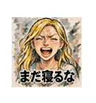 笑顔で怒るギャル彼女（個別スタンプ：26）