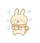 ゆるうさ 冬スタンプ（平成編）（個別スタンプ：8）
