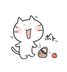 お茶目なネコの大福（個別スタンプ：1）