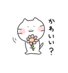 お茶目なネコの大福（個別スタンプ：10）