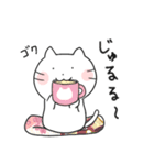 お茶目なネコの大福（個別スタンプ：40）