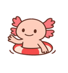 ほわほわウーパールーパー@SFW（個別スタンプ：14）