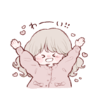 なきぼくろがあるゆるふわがーる（個別スタンプ：8）