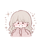 なきぼくろがあるゆるふわがーる（個別スタンプ：11）