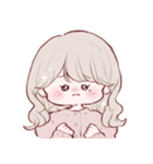 なきぼくろがあるゆるふわがーる（個別スタンプ：12）