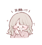 なきぼくろがあるゆるふわがーる（個別スタンプ：20）