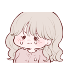 なきぼくろがあるゆるふわがーる（個別スタンプ：21）