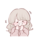 なきぼくろがあるゆるふわがーる（個別スタンプ：22）