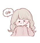 なきぼくろがあるゆるふわがーる（個別スタンプ：28）