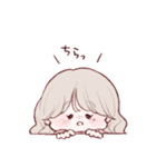 なきぼくろがあるゆるふわがーる（個別スタンプ：34）