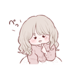 なきぼくろがあるゆるふわがーる（個別スタンプ：35）