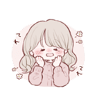 なきぼくろがあるゆるふわがーる（個別スタンプ：37）