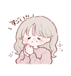 なきぼくろがあるゆるふわがーる（個別スタンプ：39）