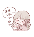 なきぼくろがあるゆるふわがーる（個別スタンプ：40）