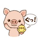 ブタくん♡毎日使える言葉スタンプ（個別スタンプ：6）