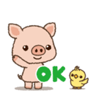 ブタくん♡毎日使える言葉スタンプ（個別スタンプ：27）