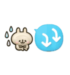 やっぱりウサギが好き♡カラフル吹き出し（個別スタンプ：24）