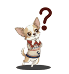 チワワちゃん達の日常会話♥BIGスタンプ♪（個別スタンプ：11）
