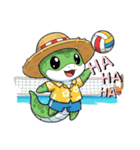 かわいいヘビちゃんの日常生活（個別スタンプ：8）