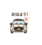 小さい車のスタンプ（個別スタンプ：1）