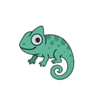 癒しのカメレオン2（個別スタンプ：1）