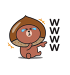 ★秋を感じる♪くまさんのスタンプ★（個別スタンプ：38）