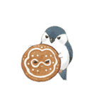 冬のほっこりインコのクリスマススタンプ（個別スタンプ：4）