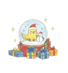 冬のほっこりインコのクリスマススタンプ（個別スタンプ：28）