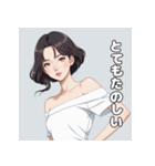 やさしいお姉さんの日常スタンプ（個別スタンプ：38）