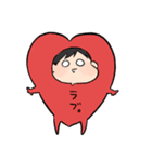 聞け！！彼女！！！！（個別スタンプ：1）