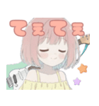 音楽好きの女の子♡（個別スタンプ：6）