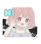 音楽好きの女の子♡（個別スタンプ：14）