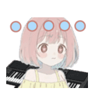 音楽好きの女の子♡（個別スタンプ：22）