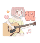 音楽好きの女の子♡（個別スタンプ：33）