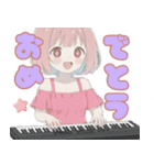 音楽好きの女の子♡（個別スタンプ：34）