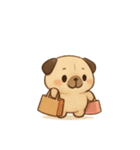 パクっとパグちゃん（個別スタンプ：24）