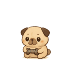 パクっとパグちゃん（個別スタンプ：26）