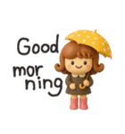 カーリーgirl 2【3D】（個別スタンプ：8）