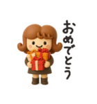カーリーgirl 2【3D】（個別スタンプ：22）