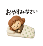 カーリーgirl 2【3D】（個別スタンプ：37）