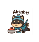 豆柴！冬スポ（個別スタンプ：20）