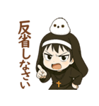 女の子と小鳥 可愛らしくハロウィン（個別スタンプ：15）
