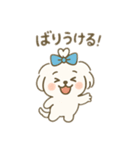 ちょんまげマルチーズ♡博多生まれ（個別スタンプ：7）