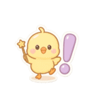 ぷくぷくシール風ゆめかわ日常フレーズ（個別スタンプ：12）
