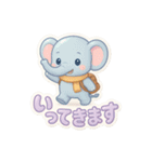 ぷくぷくシール風ゆめかわ日常フレーズ（個別スタンプ：17）