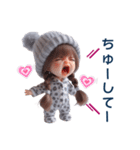 (再販)カップルで使える❤️常に叫ぶ女の子（個別スタンプ：6）