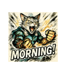 SMASH！！ヒーローキャッツ！！（個別スタンプ：1）